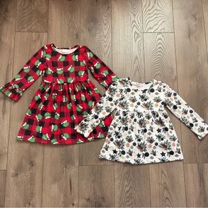 Pete & Lucy Ornaments Tunic Boutique Grinch Dress Size 5 Christmas Play Bundle